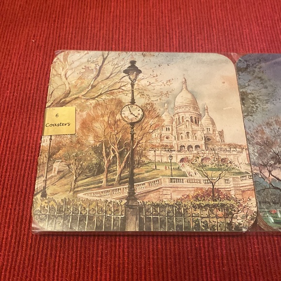 Set of 6 coasters - Picture 4 of 6